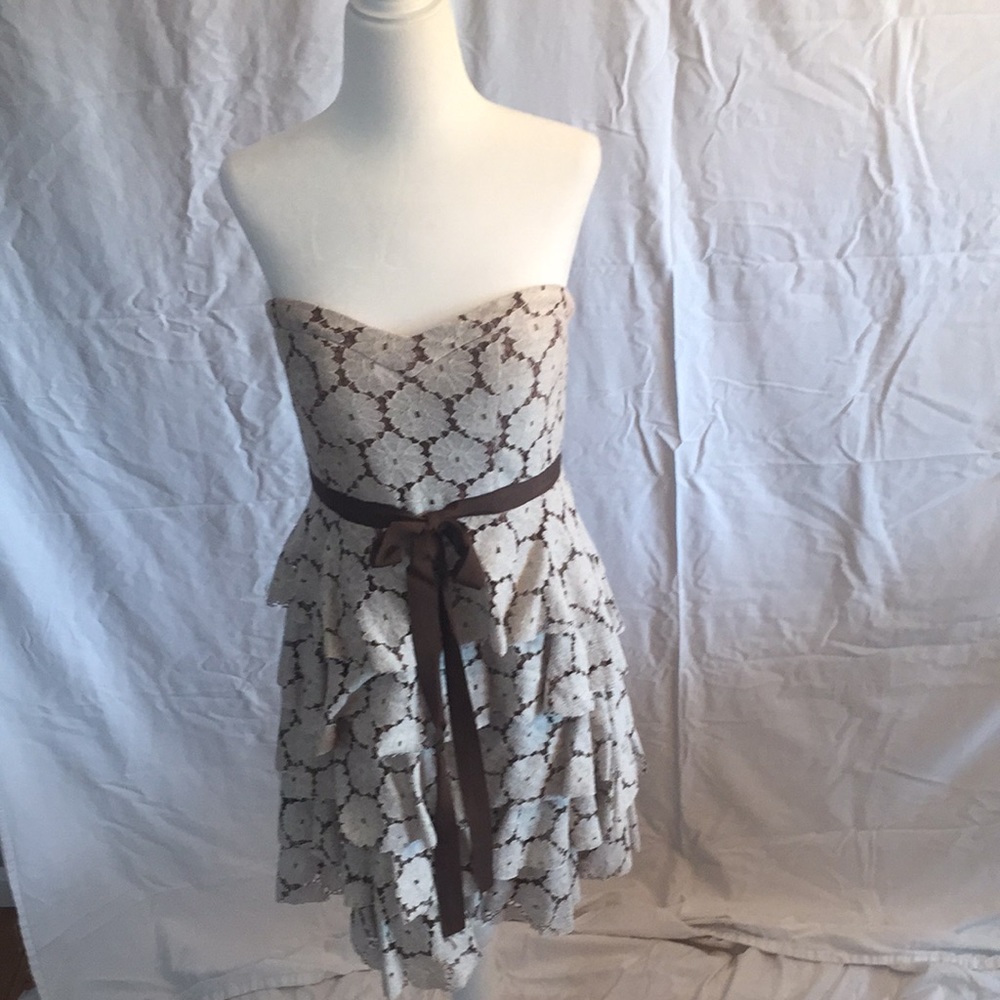 Strapless dress size m